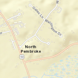 North Pembroke Street Map