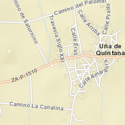 Uña de Quintana Street Map