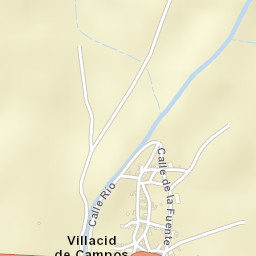 Villacid de Campos Street Map
