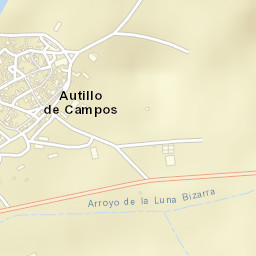 Autillo de Campos Street Map