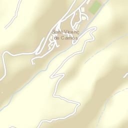 Camós Street Map