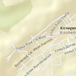 Kocherinovo Street Map