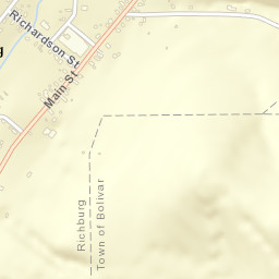 Richburg New York Street Map
