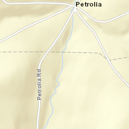 Petrolia New York Street Map