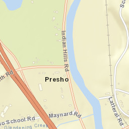 Presho New York Street Map