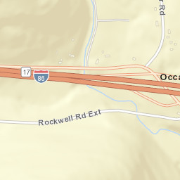 Occanum New York Street Map