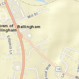 Bellingham Street Map