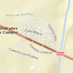 Villafrades de Campos Street Map