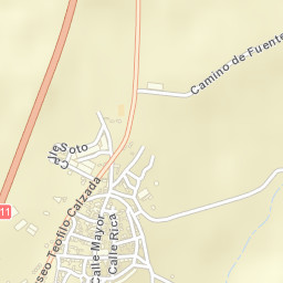 Fuentes de Valdepero Street Map