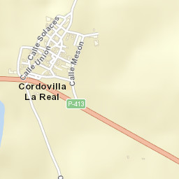Cordovilla la Real Street Map