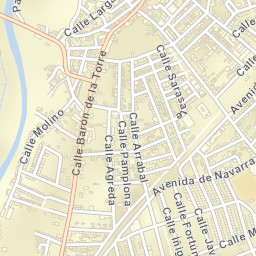 Cintruénigo Street Map
