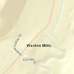 Weston Mills New York Street Map