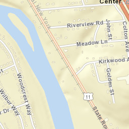 Kirkwood Center New York Street Map