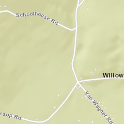 Willow New York Street Map