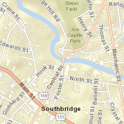 Southbridge Street Map
