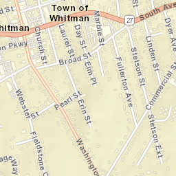 Whitman Street Map