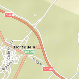 Hortigüela Street Map