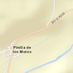 Pinilla de los Moros Street Map