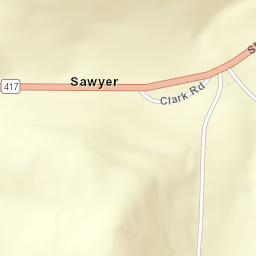 Vosburg New York Street Map