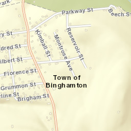 Park Terrace New York Street Map