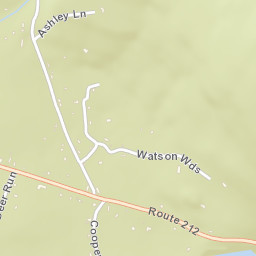 Lake Hill New York Street Map