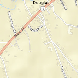 East Douglas Street Map