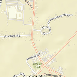 Wrentham Street Map