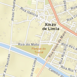 Xinzo de Limia Street Map