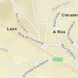 Laza Street Map