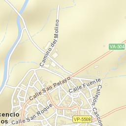 Villavicencio de los Caballeros Street Map