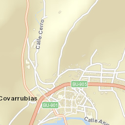 Covarrubias Street Map