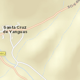 Santa Cruz de Yanguas Street Map