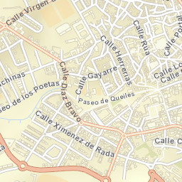 Tudela Street Map