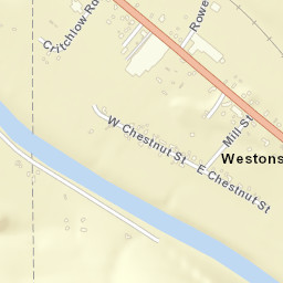 Westons Mills New York Street Map