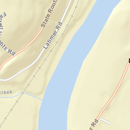 Lounsberry New York Street Map