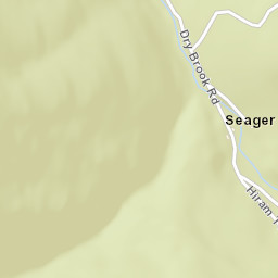 Seager New York Street Map