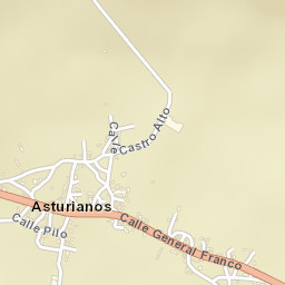 Asturianos Street Map