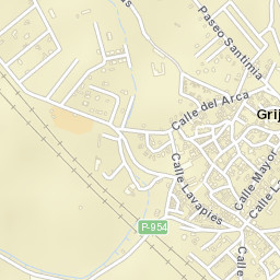 Grijota Street Map