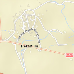 Peraltilla Street Map