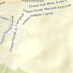 Perushtitsa Street Map