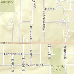 615 North 16th Street Marshalltown IA Street Map