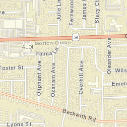 7604 Beckwith Rd, Morton Grove, IL 60053 Street Map