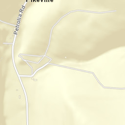 Pikeville New York Street Map