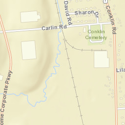 Conklin Center New York Street Map