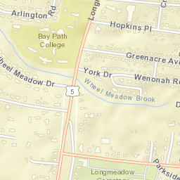 Longmeadow Street Map