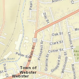 Webster Street Map