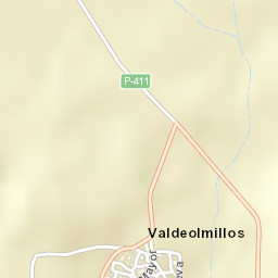 Valdeolmillos Street Map