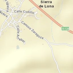 Sierra de Luna Street Map