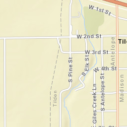 204-298 South Center Street Tilden NE Street Map