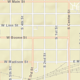 2-98 South Center Street Marshalltown IA Street Map
